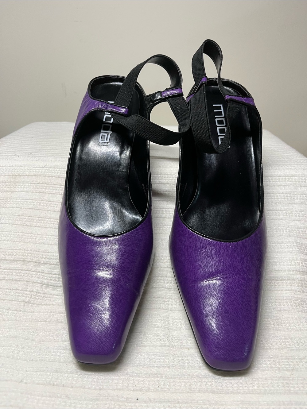 Moda Spana Purple Slingback Pumps -9.5M